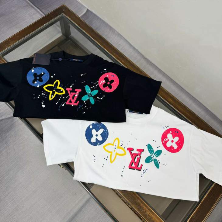 Picture of Louis Vuitton T Shirts Short _SKULVXS-Lsxitx556741